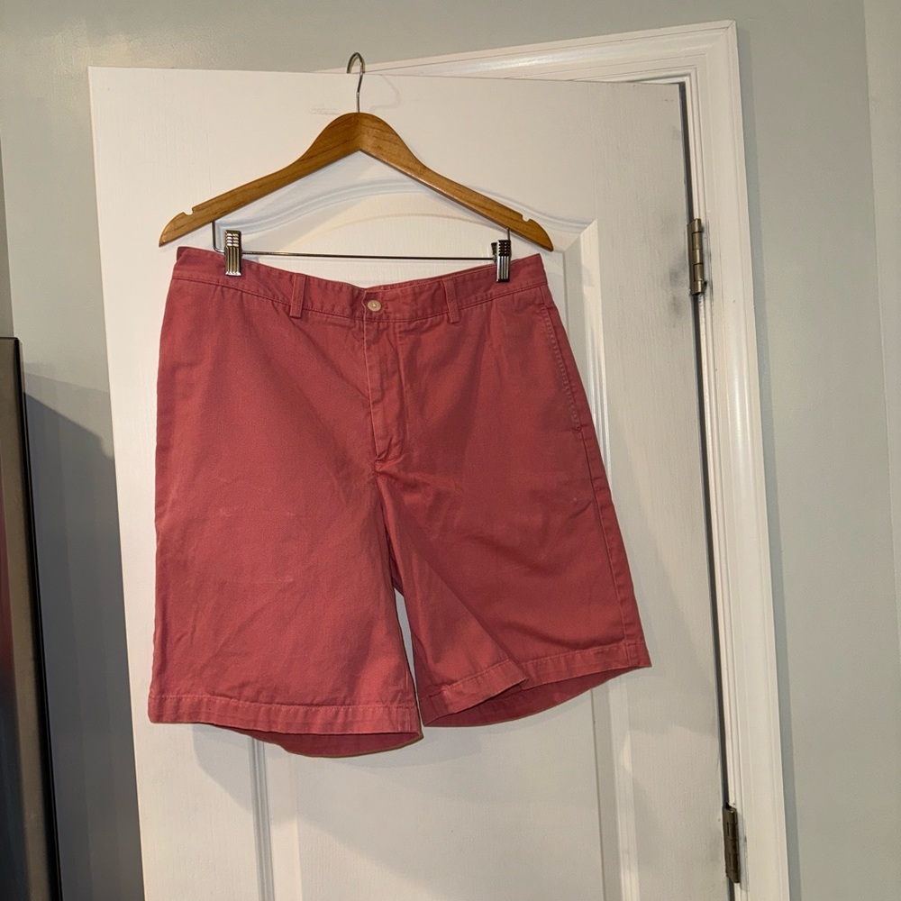Vineyard Vines Pink Flat Front Summer Shorts